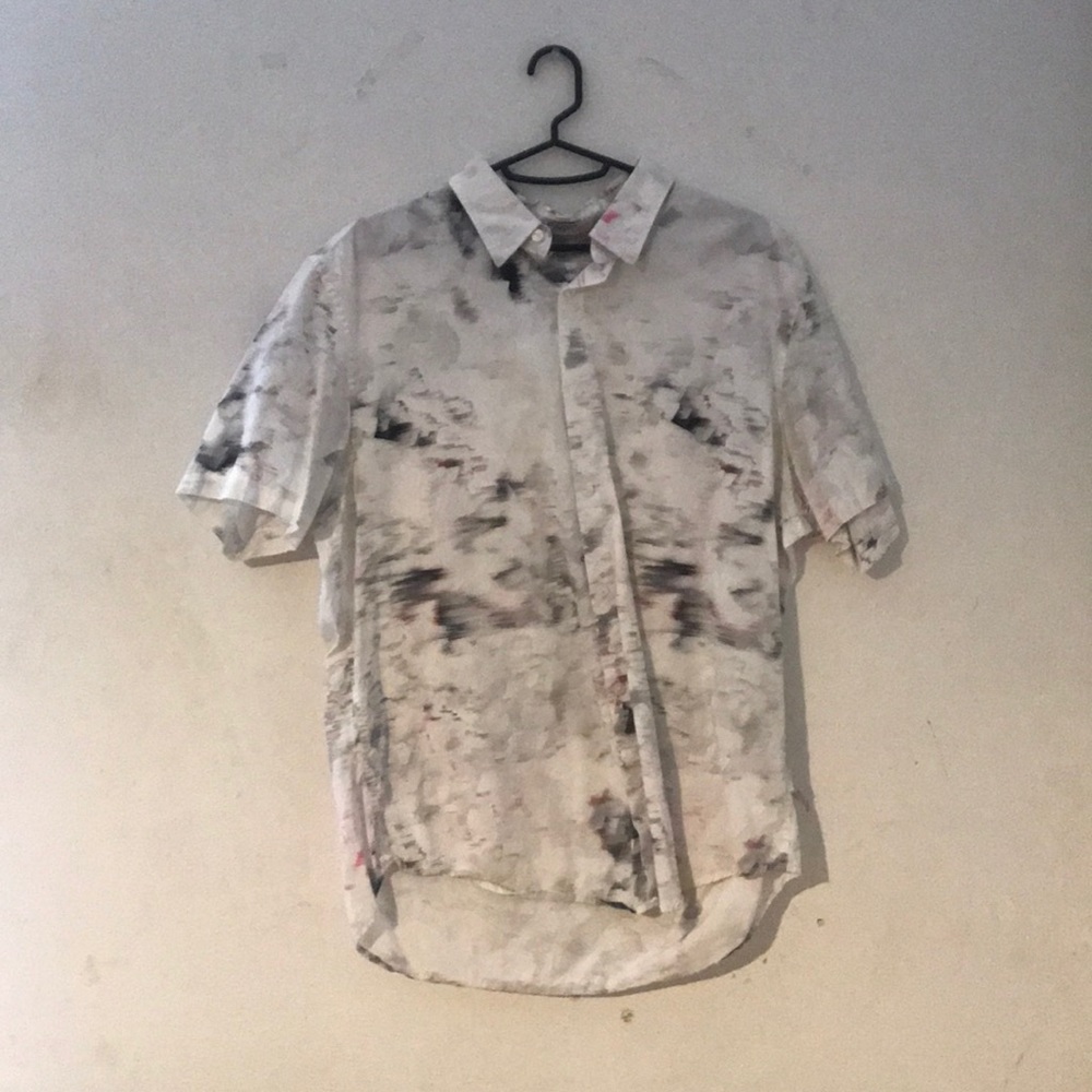 Calvin Klein short sleeved button down